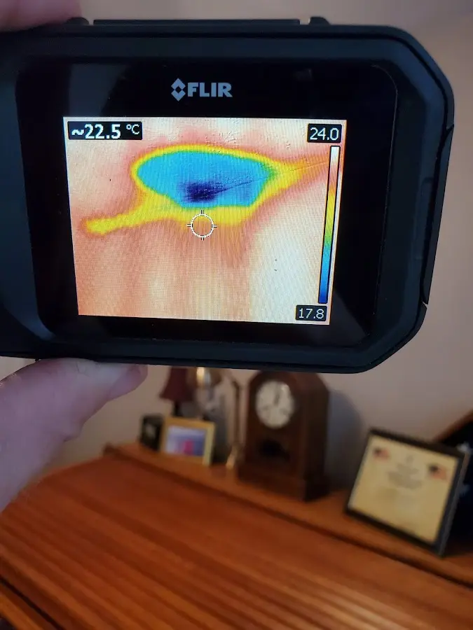 Thermal imaging inspection for water damage in Wauseon